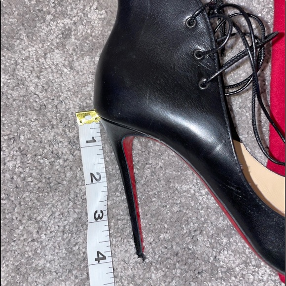 Black Christian Louboutin Heels - Picture 3 of 4